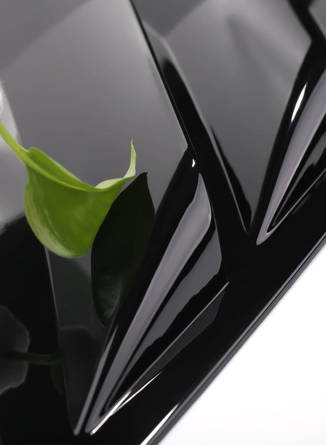 سي كيه إي ملحقات CKE متوافقة مع تويوتا كامري 2024، 2023، 2022، 2021، 2020، 2019، 2018 (لا تناسب موديلات 2025 وما بعدها) - أغطية فتحات تهوية جانبية خلفية للسيارة الرياضية - أسود لامع - Image 3